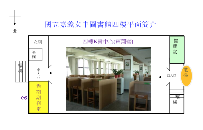 圖書館四樓